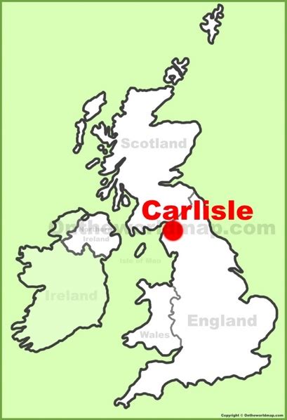 Carlisle Maps | UK | Discover Carlisle with Detailed Maps