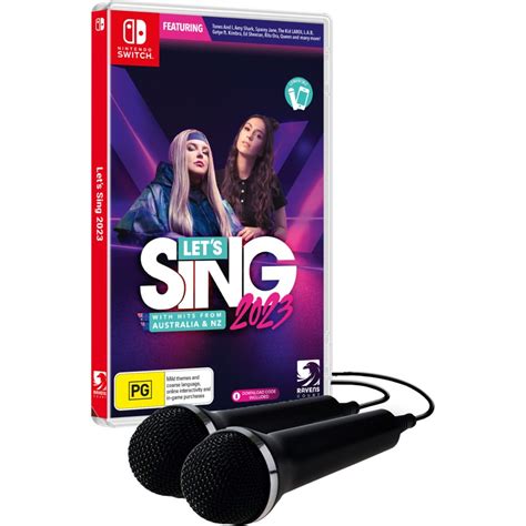 Let’s Sing 2023 with 2 Microphones - Nintendo Switch | BIG W