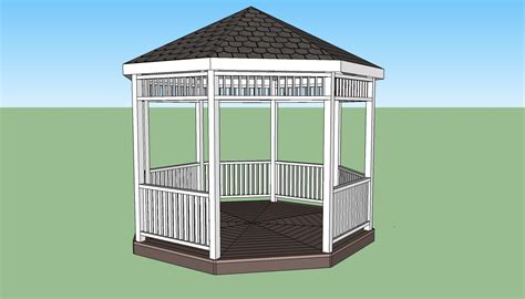 Gazebo Floor Plan - floorplans.click