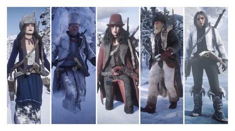 Winter Outfits Red Dead Redemption 2 - Lodge State