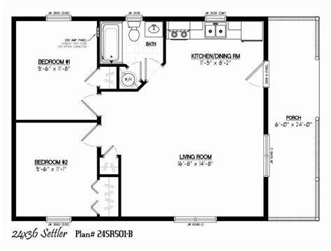 16 X 24 Cabin Floor Plans With Loft - floorplans.click