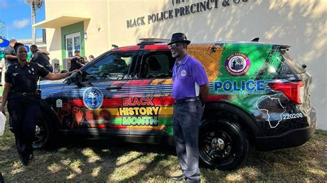 Special Miami police car for Black History Month brings backlash : NPR