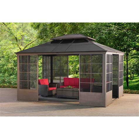 Screened Gazebo Home Depot at Leona Flowers blog