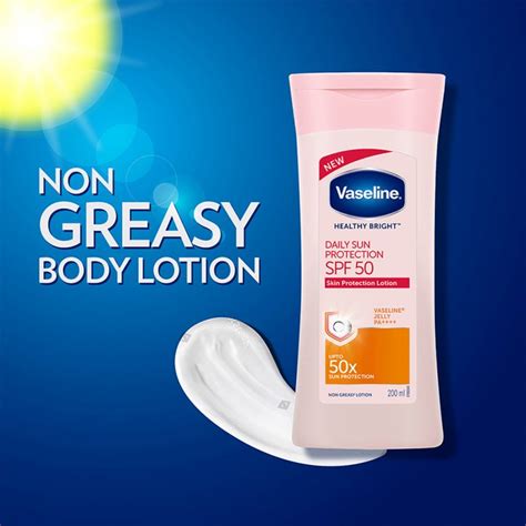 Vaseline Sun Protection SPF 50 Body Lotion, 200 ml - Yummy Mummys