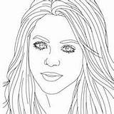 SHAKIRA coloring pages  Coloring Printable Pages sketch template