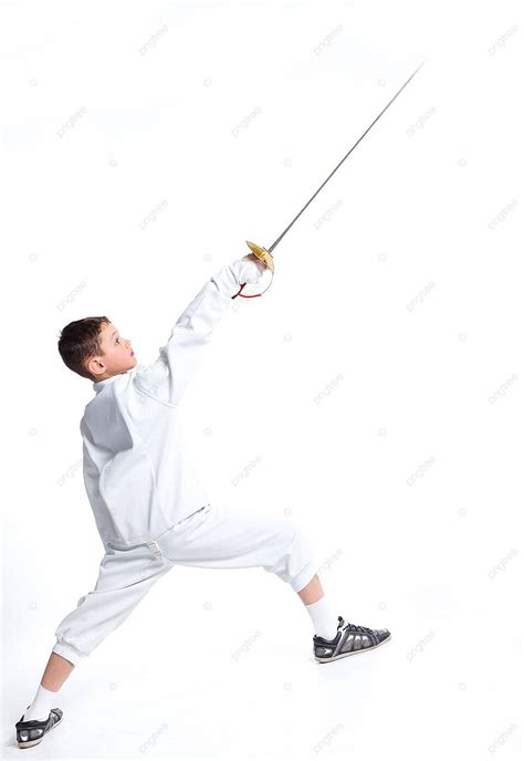 Little Fencer Equipment Sword Sport Photo Background And Picture For Free Download - Pngtree