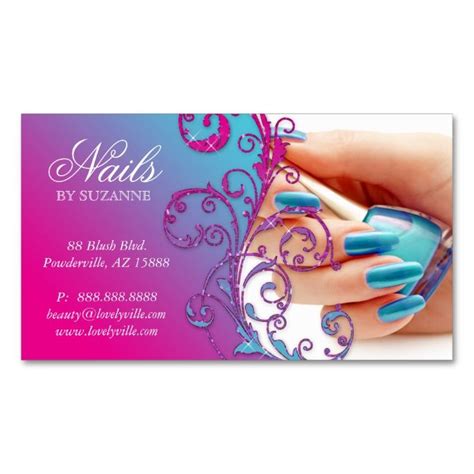 1938 best Nail Technician Business Cards images on Pinterest | Nail ...