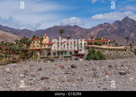 Furnace Creek Inn Resort in Furnace Creek, Death Valley National Park, California, USA Stock ...