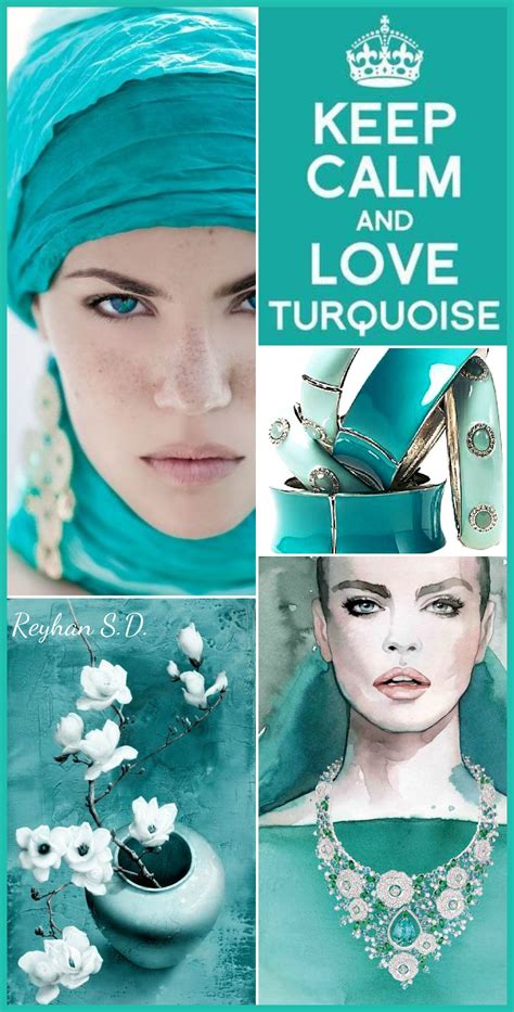 '' Turquoise '' by Reyhan S.D. Shades Of Turquoise, Aqua Turquoise ...