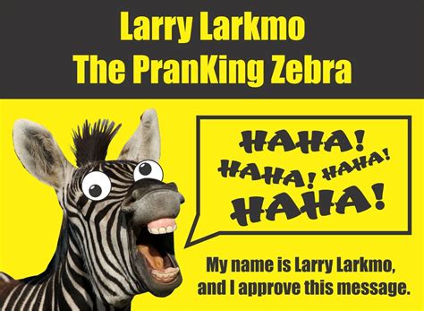 The Pranking Zebra Funny $100 Gag, One Hundred Dollar Bill Joke Office Prank : สำนักงานสิทธิ ...