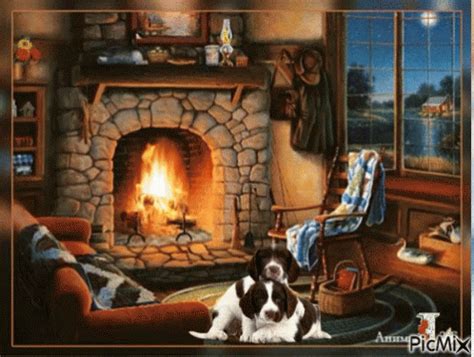 Fireplace Peace GIF - Fireplace Peace - Discover & Share GIFs