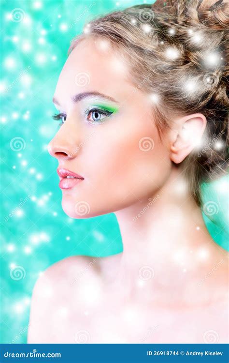 Pure skin stock photo. Image of makeup, lady, healthy - 36918744