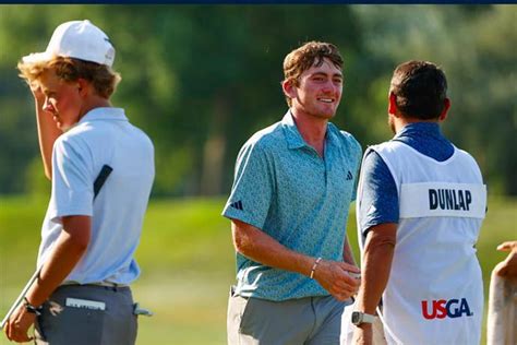 Nick Dunlap wins twice, reaches US Am quarters - Alabama Golf News