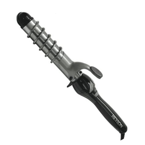 Revlon Perfect Heat Tourmaline Ceramic 1 1/4" Spiral Ion Curling Iron ...