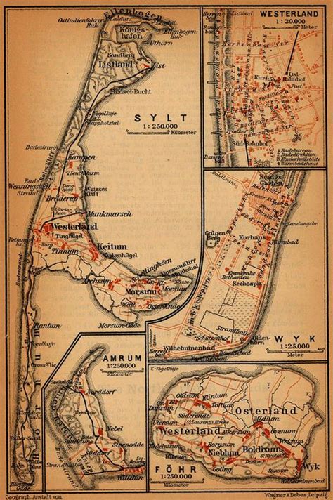 North Frisian Islands 1910 | Gifex