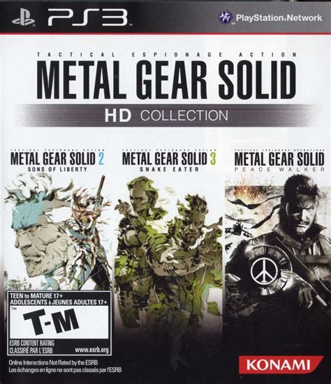 Metal Gear Solid: HD Collection for PlayStation 3 (2011) - MobyGames