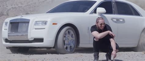 Rolls-Royce Ghost (2010) car in WHITE IVERSON by Post Malone (2015) @rollsroycecars | Rolls ...