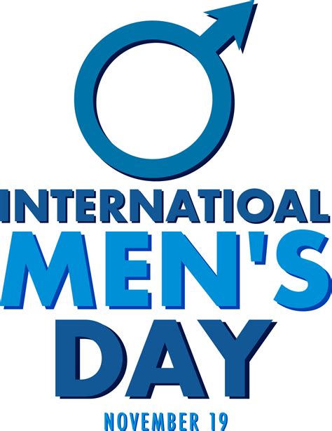 International Mens Day Poster Design 12822036 Vector Art at Vecteezy