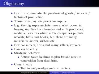 Market structure | PPT