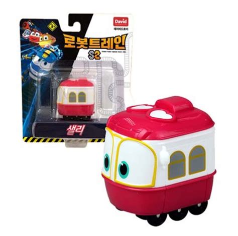 Robot Trains Season 2 Korean Animation Character Die-Casting Train Selly 2" Action Figure Toy ...