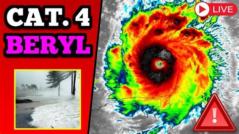 🔴 BREAKING Hurricane Beryl Makes Landfall - - One News Page VIDEO