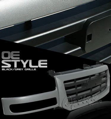 GMC Sierra 2003-2006 Black and Grey Replacement Grille | A101OA4I148 ...