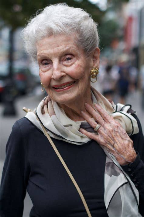 Advanced Style Profile of a 100 Year Old Lady - Advanced Style