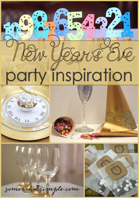 New Years Eve Party Ideas - Somewhat Simple