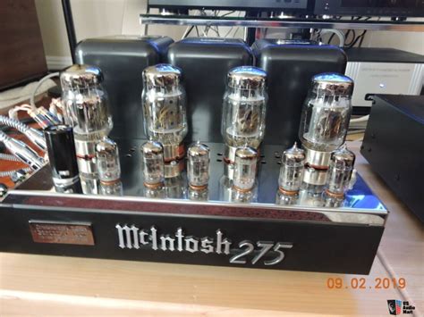 Mcintosh MC275 Commemorative Edition Tube amplifier with Gold Lions tubes Photo #2156825 ...