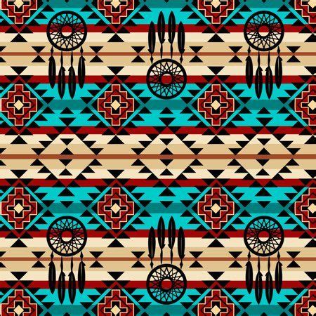 David Textiles Cotton Native Dreamcatcher 1 Yd Pre-Cut Fabric - Walmart.com | Native american ...