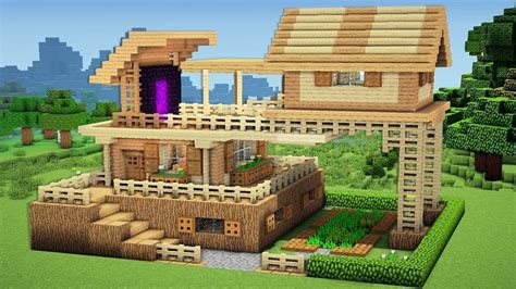 Minecraft Casas De Madera De Lujo