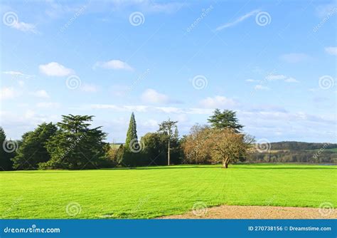 Beautiful Nature of the English Countryside, Landscape on a Sunny Day ...