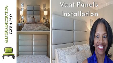 Vant Panels Installation In The Guest Bedroom - YouTube