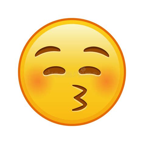 Kissing Face With Closed Eyes Emoji Happy Face Emoji Happy Emoji ...