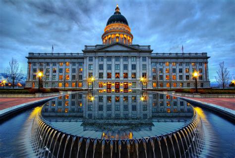 Utah state capitol HDR | Salt lake city utah, Visit utah, Salt city