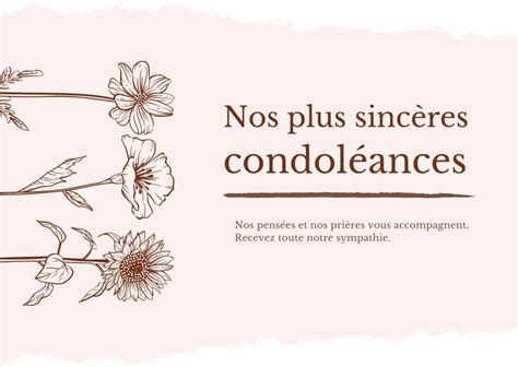 Les meilleurs messages de condoléances - Message d'amour