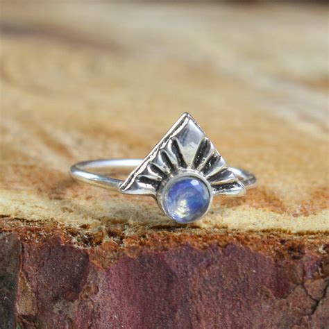 sterling silver bohemian moonstone ring by amelia may | notonthehighstreet.com