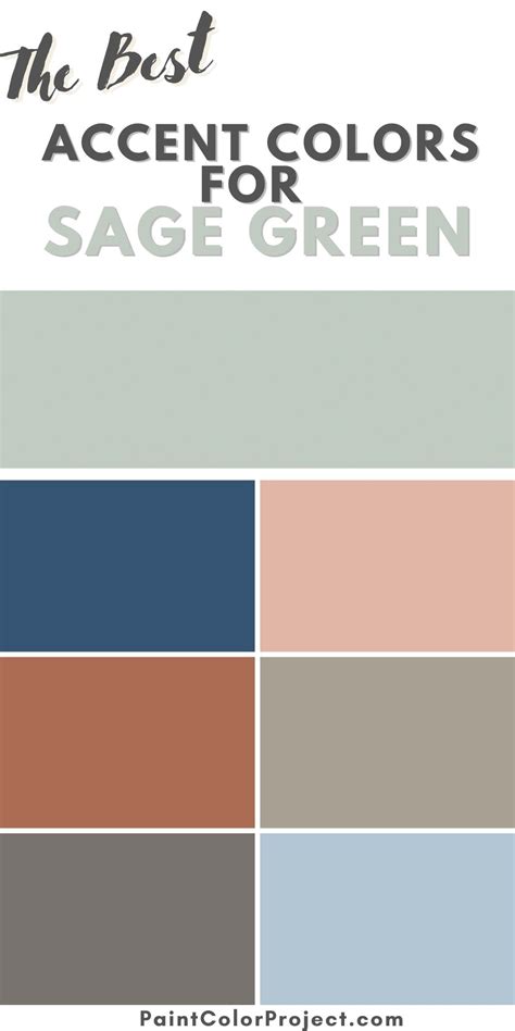 The best colors that go with sage green - The Paint Color Project