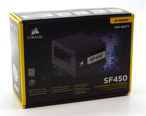 The Corsair SF450 Platinum SFX PSU Review: Corsair's Best SFF PSU Gets ...