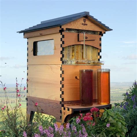 Flow is a revolutionary beehive invention, allowing you to harvest honey without opening the ...