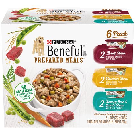 Purina Beneful Prepared Meals Wet Dog Food Variety Pack - Shop Dogs at ...