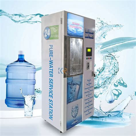 Coin Operated Automatic Water Vending Machine Philippines Self Service Pure Purified Drinking ...