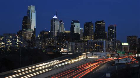 Philadelphia Night Skyline | Philadelphia night time skyline… | Flickr