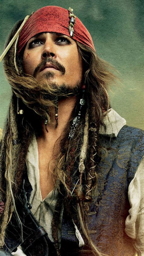 1440x2560 Resolution Johnny Depp in pirates of the caribbean1 Samsung Galaxy S6,S7,Google Pixel ...