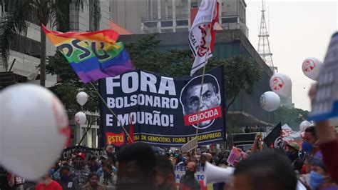 Brazil's president Jair Bolsonaro says he faces either re-election ...