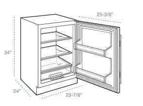 Product Categoryrefrigerators - SalePrice:43$ | Fridge sizes, Mini fridge dimensions, Fridge ...