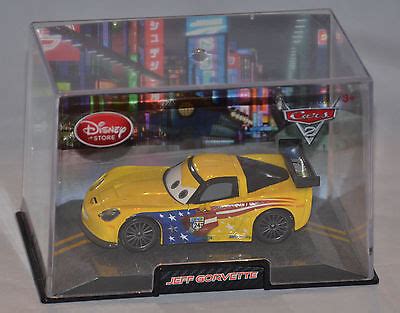 NEW! Disney Store PIXAR Cars 2 Jeff Gorvette Diecast Car (W/Case) Corvette | eBay