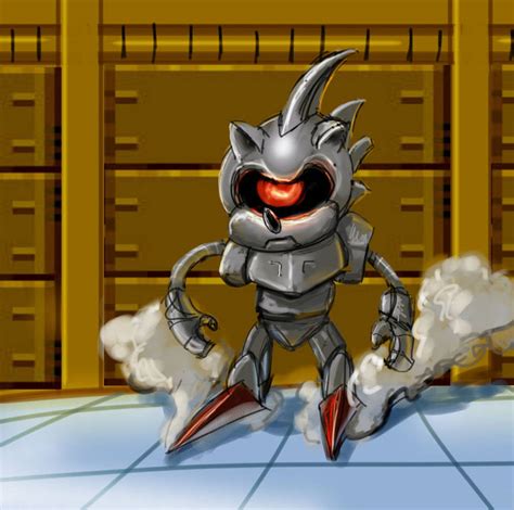 SONIC BOSS Metal Sonic by HawkWinds on DeviantArt