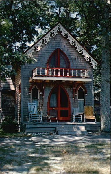 Gingerbread Houses in the Camp Meeting Grounds Oak Bluffs, MA