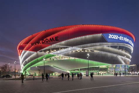 MVM Dome, Budapest, Hungary – arc